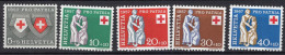 T3828 - SWITZERLAND Yv N°590/94 ** Pro Patria Fete Nationale - Nuovi