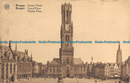 R117524 Bruges. Grand Place. Market Place. A. Dohmen - Monde