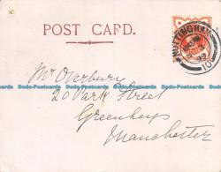R117628 Old Written Postcard. 1899 - Monde