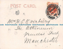R117639 Old Written Postcard. 1899 - Monde