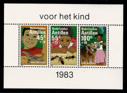 Ref 1652 - 1983 Netherland Antilles - Mint MNH Miniature Sheet SG MS 810 - Curaçao, Antille Olandesi, Aruba