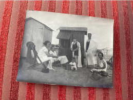 PHOTO ORIGINALE PIN UP FEMMES A LA PLAGE  ANNEE CIRCA 20-30 - Pin-ups