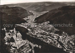 72174048 Wildbad Schwarzwald Sommerberghotel Fliegeraufnahme Bad Wildbad - Otros & Sin Clasificación