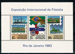 Ref 1652 - 1983 Netherland Antilles - Mint Miniature Sheet SG MS 812 - Curaçao, Antille Olandesi, Aruba
