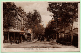 40. NARBONNE - LE BOULEVARD GAMBETTA (11) - Narbonne