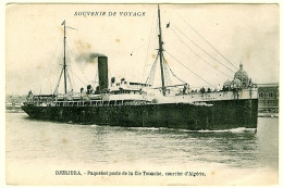 0 - F9942CPA - PAQUEBOT POSTE DJURJURA - Cie TOUACHE - Courrier D'Algérie - Bon état - - Paquebote