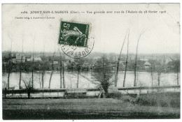 18 - B7995CPA - JOUET SUR L'AUBOIS - Vue Generale Avec Crue De L'aubois - Fevrier 1906 - Assez Bon état - CHER - Andere & Zonder Classificatie