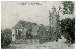 22 - B7110CPA - LANISCAT - L'église - Assez Bon état - COTES-D'ARMOR - Otros & Sin Clasificación