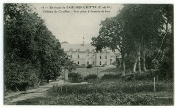 22 - B7038CPA - CAULNES - GUITTE - Château De Couëllan - Vue Prise à L'entrée Du Bois - Parfait état - COTES-D'ARMOR - Otros & Sin Clasificación