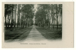 28 - B5740CPA - PONTGOUIN - Château De La Rivière - L'avenue - Parfait état - EURE-ET-LOIR - Autres & Non Classés