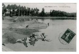 35 - B4600CPA - HEDE - Un Coin De L'étang - LAVEUSES - Très Bon état - ILLE-ET-VILAINE - Otros & Sin Clasificación