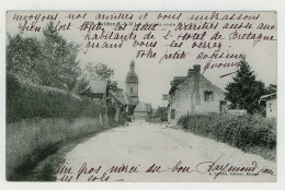 35 - B4598CPA - GUICHEN - L'arrivée Route De LAILLE - Très Bon état - ILLE-ET-VILAINE - Autres & Non Classés