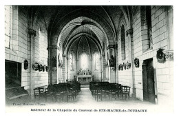 37 - B4388CPA - SAINTE MAURE DE TOURAINE - Intérieur De La Chapelle Du Couvent - Parfait état - INDRE-ET-LOIRE - Sonstige & Ohne Zuordnung