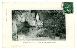 37 - B4310CPA - YZEURES - La Grotte De Notre Dame De Lourdes - Bon état - INDRE-ET-LOIRE - Sonstige & Ohne Zuordnung
