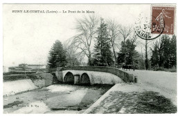 42 - B3668CPA - SURY LE COMTAL - Le Pont De La Mare - Parfait état - LOIRE - Otros & Sin Clasificación