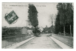 37 - B4206CPA - CHAMBOURG - Pont Sur L'Indre - Bon état - INDRE-ET-LOIRE - Other & Unclassified