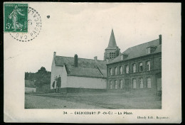 62 - B1771CPA - CAGNICOURT - 34 - La Place - Assez Bon état - PAS-DE-CALAIS - Autres & Non Classés