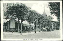 77 - B1316CPA - CHELLES - 7 - Place De La Gare (La CHOPE CHELLOISE) - Très Bon état - SEINE-ET-MARNE - Chelles