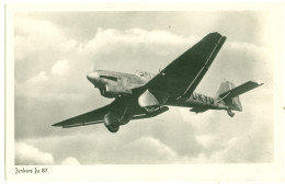 0 - B18162CPA - ALLEMAGNE - AVIATION - Junkers Ju 87 - Très Bon état - EUROPE - 1939-1945: 2ème Guerre