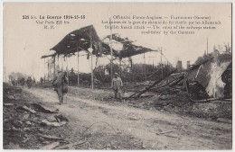 80 - B17789CPA - FLAUCOURT - Ruines De La Gare - Offensive Franco-anglaise - Très Bon état - SOMME - Andere & Zonder Classificatie