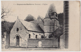 80 - B17751CPA - CAYEUX EN SANTERRE - Eglise - Très Bon état - SOMME - Autres & Non Classés