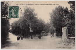 44 - B17655CPA - SAINT BREVIN LES PINS - Les Avenues Breviniere Et Blanche - Très Bon état - LOIRE-ATLANTIQUE - Saint-Brevin-les-Pins