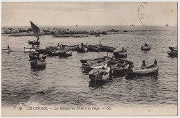 44 - B17625CPA - LE CROISIC - Les Barques De Peche à La Plage - Très Bon état - LOIRE-ATLANTIQUE - Le Croisic