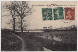 44 - B17538CPA - JOUE SUR ERDRE - Reservoir De Vioreau - Le Barrage - Très Bon état - LOIRE-ATLANTIQUE - Otros & Sin Clasificación