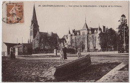 44 - B17469CPA - COUERON - Vue Prise Du Debarcadere, Eglise Et Chateau - Très Bon état - LOIRE-ATLANTIQUE - Otros & Sin Clasificación