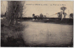 47 - B10813CPA - BUZET SUR BAISE - Le Pont Sur Baise - Parfait état - LOT-ET-GARONNE - Andere & Zonder Classificatie