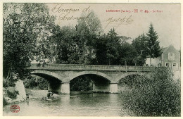 10 - B10598CPA - LESMONT - Le Pont - Laveuse - Parfait état - AUBE - Other & Unclassified
