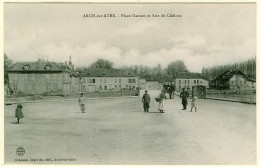 10 - B10507CPA - ARCIS SUR AUBE - Place Danton Et Rue De Chalons - Parfait état - AUBE - Arcis Sur Aube