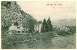 9 - B10461CPA - USSAT LES BAINS - Rive Gauche - Gare - Très Bon état - ARIEGE - Andere & Zonder Classificatie