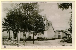 9 - B10374CPA - ORGIBET -  BALLONGUE - Eglise - Très Bon état - ARIEGE - Other & Unclassified