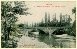 9 - B10288CPA - LABASTIDE BESPLAS - Le Pont Sur L'arize - Très Bon état - ARIEGE - Andere & Zonder Classificatie