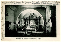 11 - B10004CPA - CAMURAC - Interieur De L'eglise - Très Bon état - AUDE - Autres & Non Classés