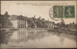 73 - B31805CPA - CHANAZ - Vue Generale Cote Sud - Bords  Canal Saviere - Très Bon état - SAVOIE - Otros & Sin Clasificación