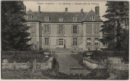 78 - B31017CPA - PLAISIR - Le Chateau - Facade Cote Du Perron - Très Bon état - YVELINES - Plaisir