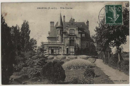 78 - B31010CPA - ORGEVAL - Villa Chartier - Très Bon état - YVELINES - Orgeval