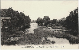 54 - B30816CPA - BACCARAT - La Meurthe Vue Prise Du Pont - Parfait état - MEURTHE-ET-MOSELLE - Baccarat