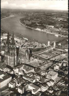 72174005 Koeln Rhein Fliegeraufnahme Rheinpartie Mit Dom Koeln Rhein - Köln