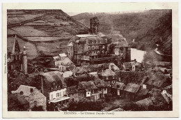 12 - B24687CPA - ESTAING - Le Château Façade Ouest - Parfait état - AVEYRON - Other & Unclassified