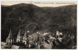 12 - B24695CPA - CONQUES - Vue Du Nord Est - Gorges  Ste Foy Et Dourdou - Parfait état - AVEYRON - Other & Unclassified