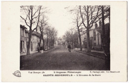 51 - B22000CPA - SAINTE MENEHOULD - Avenue De La Gare - Parfait état - MARNE - Sainte-Menehould