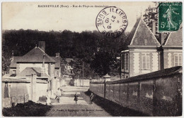 27 - B21917CPA - MAINNEVILLE - Rue Du Plays En Descendant - Très Bon état - EURE - Other & Unclassified