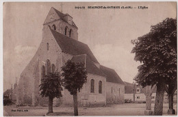 77 - B21729CPA - BEAUMONT DU GATINAIS - Eglise - Très Bon état - SEINE-ET-MARNE - Other & Unclassified