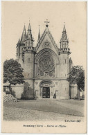 59 - B21248CPA - ONNAING - Entree Eglise - Carte Pionniere - Très Bon état - NORD - Autres & Non Classés