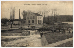 58 - B21112CPA - CLAMECY - Pertuis Et Usine Electrique - Très Bon état - NIEVRE - Clamecy