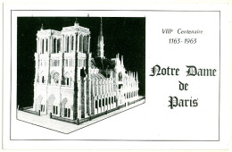 75 - B18262CPSM - PARIS ARR. 04 - Notre Dame De Paris - Reproduction En OS à Moelle - Par Antoine GOMEZ - Parfait état - - Distrito: 04