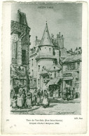 75 - B18241CPA - PARIS - ARR. 03 - Tour Du Vert-bois - Rue Saint Martin, Croquis ALBERT MAIGNAN - Parfait état - PARIS - Arrondissement: 03